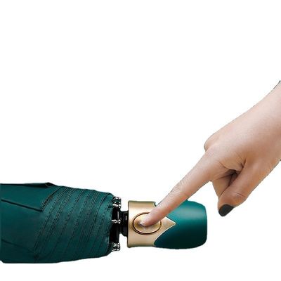 Минималистский стиль дизайна Автоматический тройной зонтик для печати рекламных логотипов