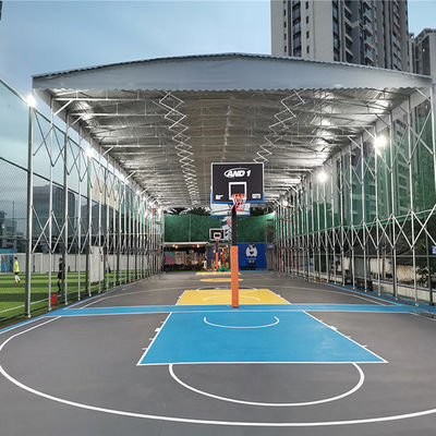 Телескопический навес для крупных мобильных движущихся ручек