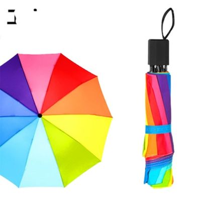 Трехслойный зонтик Custom Logo Рекламный зонтик с 190T нейлоновой тканью