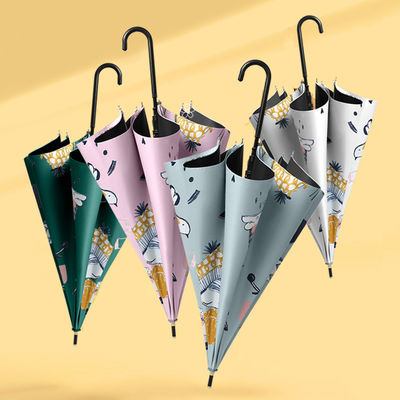 Персонализированный прямой зонтик персонализированная ручка для персонализированного и стильного вида