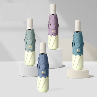 Трёхслойный зонтик в корейском стиле с стекловолоконным валом и функцией самооткрытия