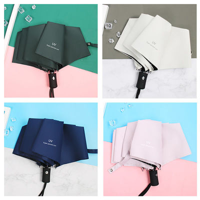 Ежедневный ультрафиолетовый цветный складный зонтик для автоматической настройки на складе от поставщиков