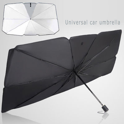 Стальная рама индивидуальный логотип Автомобильное ветровое стекло Солнцезащитный зонтик УФ защитный складной