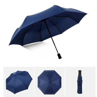 Складка Функция ветроустойчивый туристический зонтик с настраиваемой тканью и цветовыми опциями