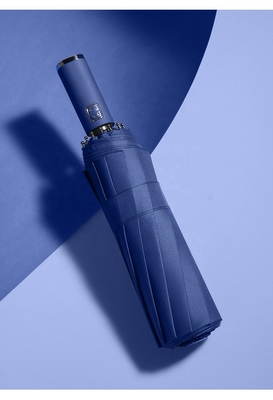 12k резиновый рукоятка Автоматический ветроустойчивый УФ-защитный туристический зонтик для предметов