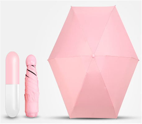 19 дюймовый 6K 190T Pongee Mini Pocket Capsule Umbrella идеально подходит для рекламы или подарок