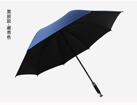 190T Pongee Golf Straight Pole Umbrella для дождя и солнца