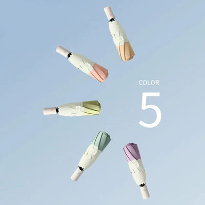 Двойной цвет 8K 3 складной солнцезащитный авто зонтик автоматический складной MQO 100PCS