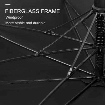 Ветроустойчивый на заказ складной капсулы роскошный зонтик с логотипом для 27 дюймов 8k