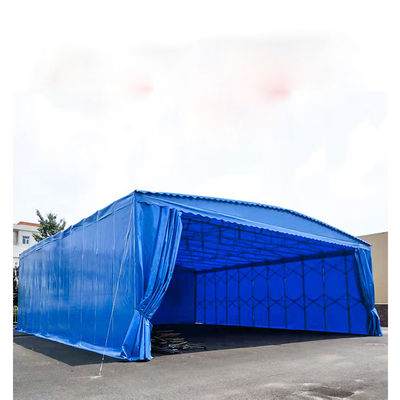 Гальванизированная стальная рама толкательная и тягательная складная гаражная автостоянка для водонепроницаемой автомойки