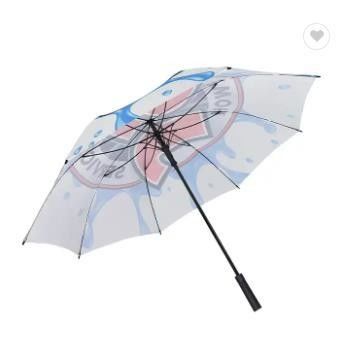 14 мм ветроустойчивый шахты Custom Logo зонтик для гольфа для продвижения и больших путешествий Парагвай