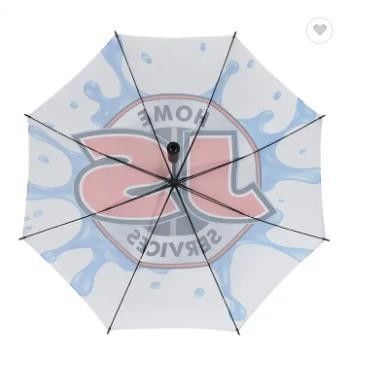 14 мм ветроустойчивый шахты Custom Logo зонтик для гольфа для продвижения и больших путешествий Парагвай