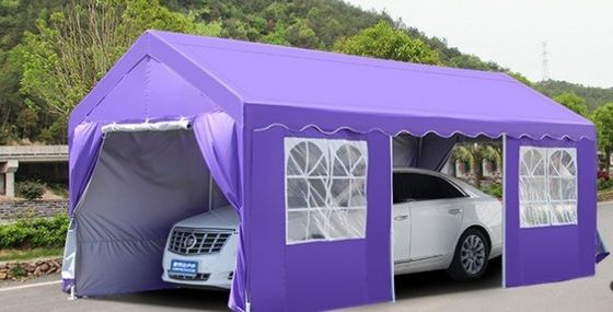 Осенний сезон Минималистский дизайн Внешняя съемная сборка Парковочное пространство Парасонный сарай