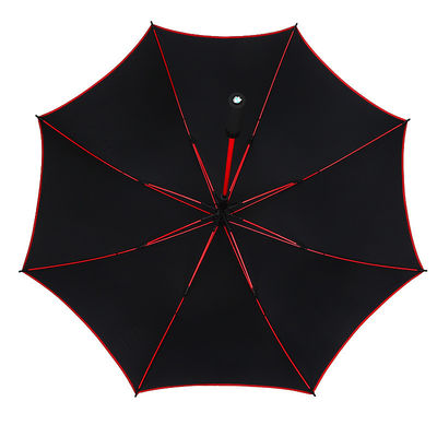 Конфигурационный логотип зонтик для гольфа Автоматическая длинная ручка для защиты от дождя и солнца