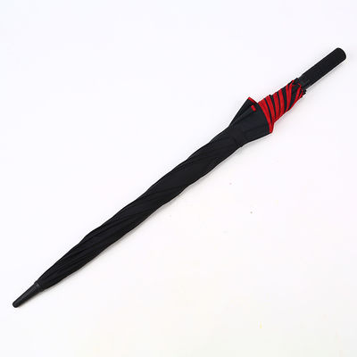 Конфигурационный логотип зонтик для гольфа Автоматическая длинная ручка для защиты от дождя и солнца