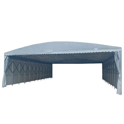 Специально изготовленная свертывающаяся палатка из брезента для наружной защиты от солнца