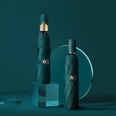 97 см открытый диаметр полностью автоматический складной зонтик для защиты от солнца и дождя