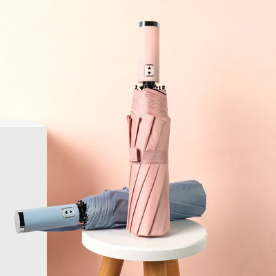 Деловой мужской большой 10-костный двойной зонтик с милетной ручкой и 190T нейлоновой тканью