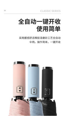 Деловой мужской большой 10-костный двойной зонтик с милетной ручкой и 190T нейлоновой тканью