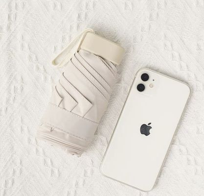 X503 Карточная сумка зонтик УФ-защита и небольшой карман для легкого ношения в солнечные дни