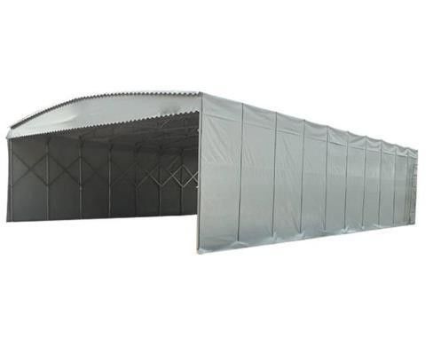 Телескопический навес для крупных мобильных движущихся ручек