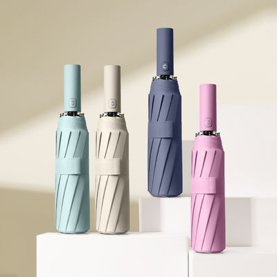 Автоматический складной зонтик с двойной функцией солнцезащиты и защиты от дождя