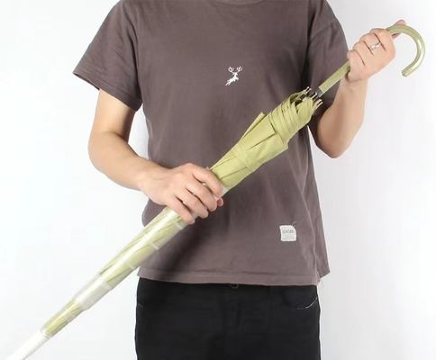 Путешественник Прямой зонтик с пластиковой крышкой с антикапельной крышкой