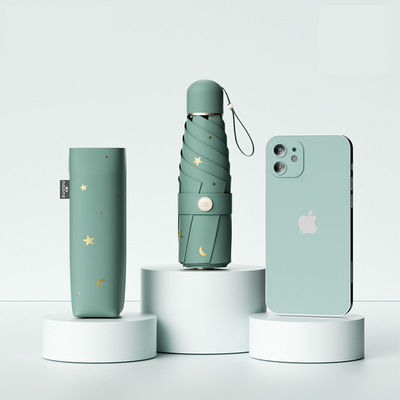 Ультрафиолетовая защита женский дождь и солнце Двойной солнцезащитный зонтик виниловый зонтик с ручным управлением