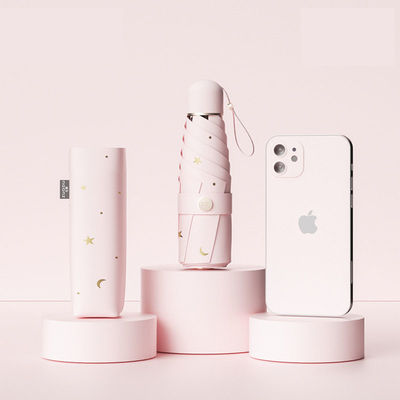 Ультрафиолетовая защита женский дождь и солнце Двойной солнцезащитный зонтик виниловый зонтик с ручным управлением