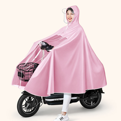 Custom Logo Printing Rain Poncho for Men and Women Riding Battery Car or Bicycle (Поншо для мужчин и женщин, использующих батарейные автомобили или велосипеды)