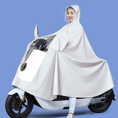 Custom Logo Printing Rain Poncho for Men and Women Riding Battery Car or Bicycle (Поншо для мужчин и женщин, использующих батарейные автомобили или велосипеды)