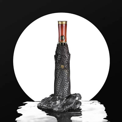 Настроенный логотип Рекламный зонтик Двойной ветроустойчивый Один клик Открыть и путешествовать-дружелюбный