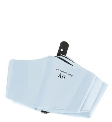 Стиль минимализма Трехслойный автоматический зонтик с солнцезащитным кремом и двойной УФ-защитой