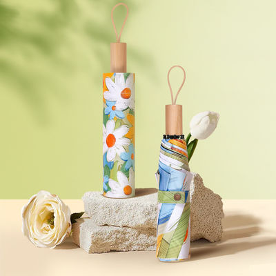 Logo Print 3 Fold Авто солнечный зонтик для модного путешествия и защиты от дождя