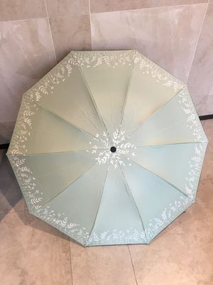 Детский &quot;все в одном&quot; солнечный персиковый цветок гинкго двойной складной зонтик для защиты от солнца