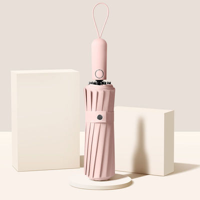 Настраиваемый логотип для печати Двухцелевой трехслойный зонтик для защиты от солнца и дождя