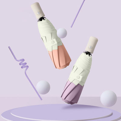 Трёхслойный зонтик в корейском стиле с стекловолоконным валом и функцией самооткрытия