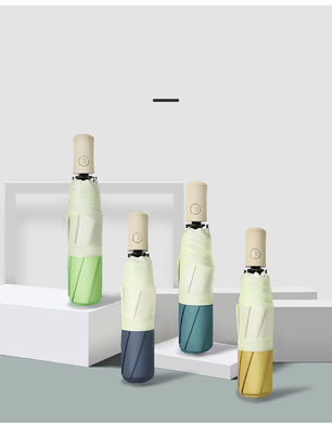 Трёхслойный зонтик в корейском стиле с стекловолоконным валом и функцией самооткрытия