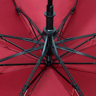 Двухслойный зонтик для гольфа из пони и полиэстера, подходящий для двух человек, легко переносимый