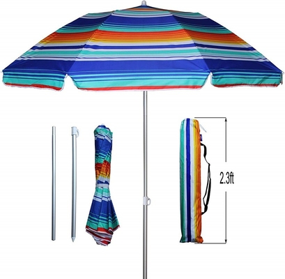 Custom Logo Print Umbrella Factor Модный патио зонтик с лоскутами и солнцезащитным укрытием