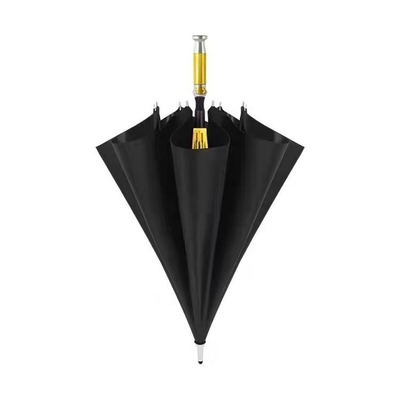Специализированный Open Auto Big Windproof Lotus Frame Golf Umbrella для бизнеса Rolls-Royce