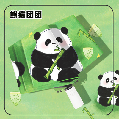 Полно-автоматический зонтик Panda Design для детей и взрослых