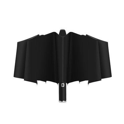 Путешественная реклама Custom Logo Print LED Umbrella с автоматически открытым минималистическим дизайном